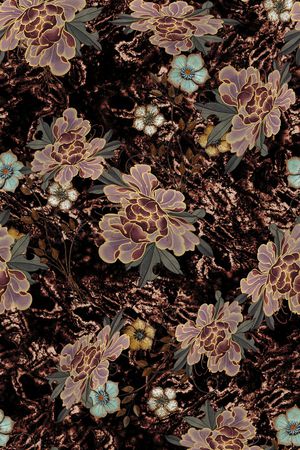 大牌风印花华亿平台图片