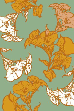 茉莉花印花华亿平台图片