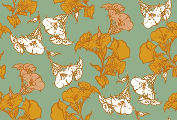 茉莉花印花华亿平台图片