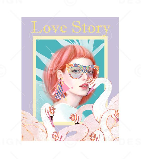 羽毛印花华亿平台图片