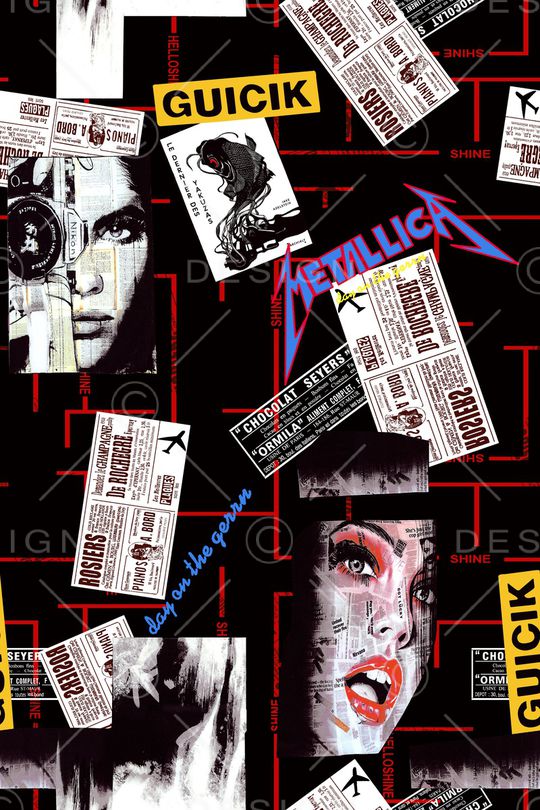 几何印花华亿平台图片