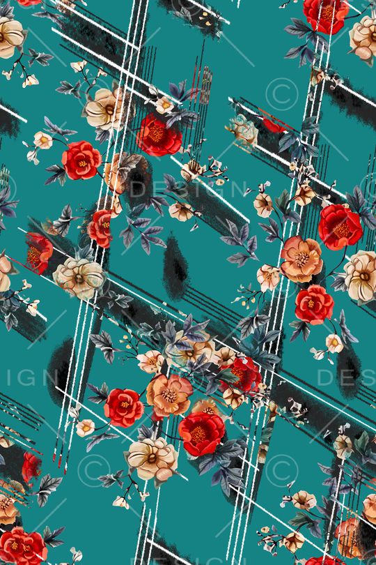 几何印花华亿平台图片