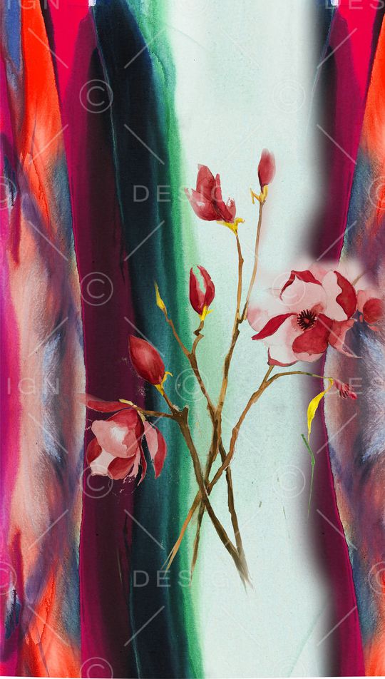 旗袍印花华亿平台图片