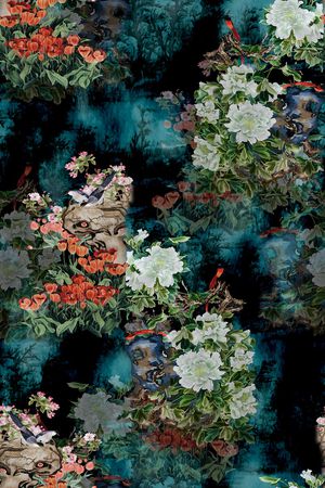 大牌风印花华亿平台图片