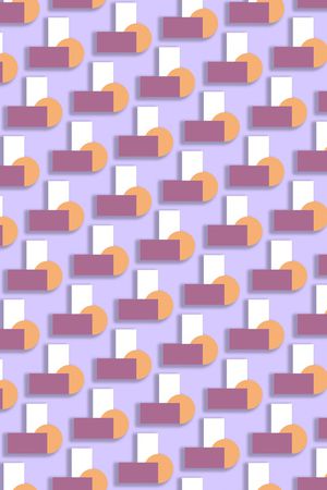 几何印花华亿平台图片