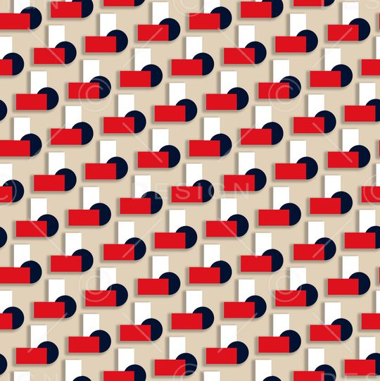 几何印花华亿平台图片