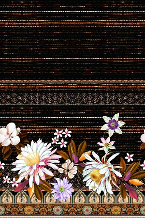 复古印花华亿平台图片