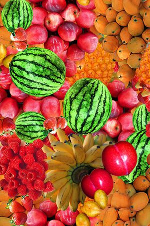 水果印花华亿平台图片