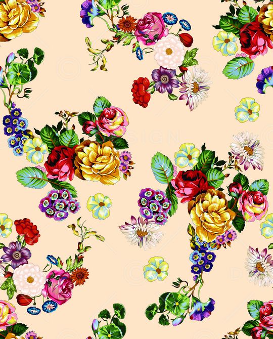 复古印花华亿平台图片