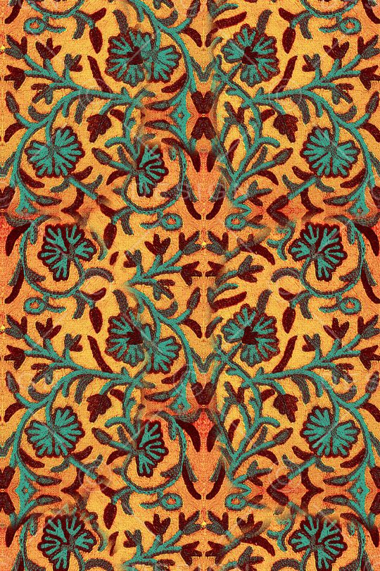 复古印花华亿平台图片