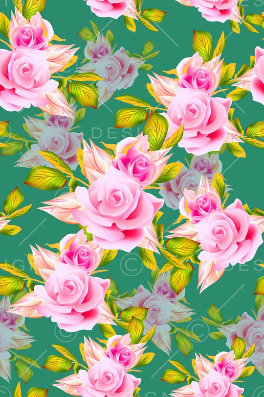 绿植树叶印花华亿平台图片