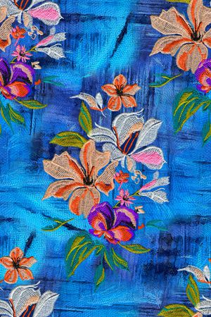 复古印花华亿平台图片