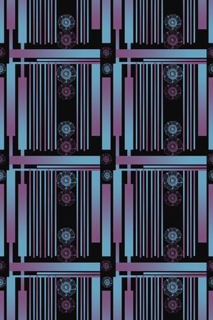 渐变色彩印花华亿平台图片