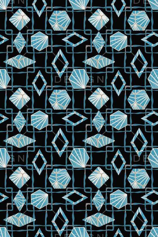 拼贴抽象印花华亿平台图片