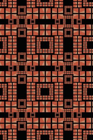 格子图案印花华亿平台图片