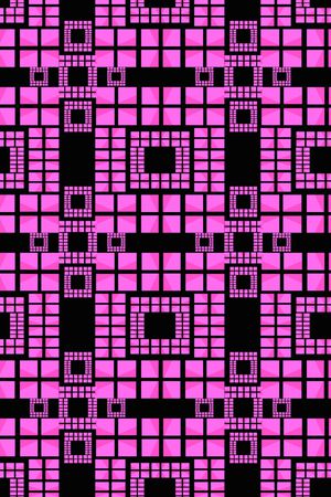 格子图案印花华亿平台图片