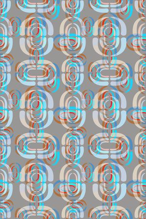 圆圈与波点印花华亿平台图片