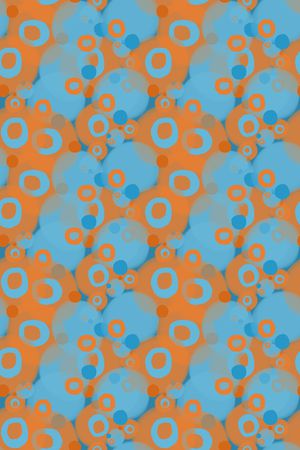 手绘线条笔触印花华亿平台图片