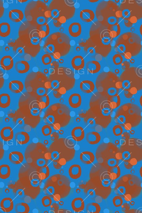 手绘线条笔触印花华亿平台图片