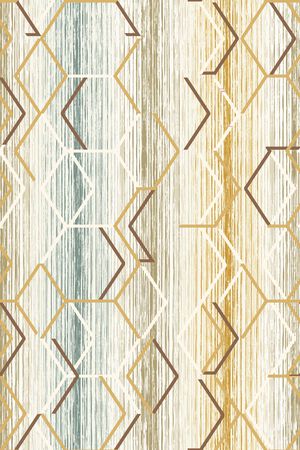 几何印花华亿平台图片