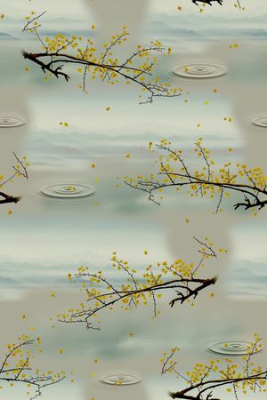 复古印花华亿平台图片