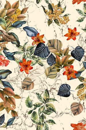 复古印花华亿平台图片