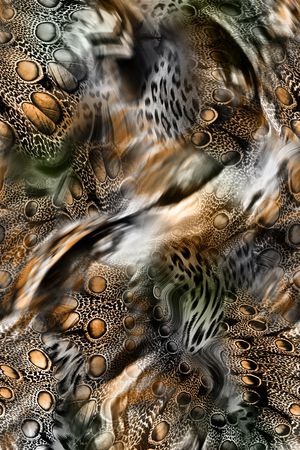 抽象印花华亿平台图片