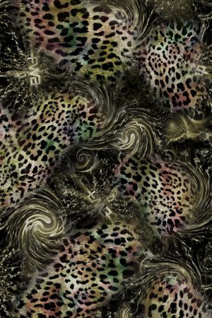 抽象印花华亿平台图片