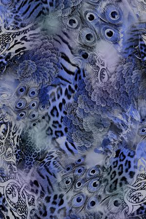 抽象印花华亿平台图片