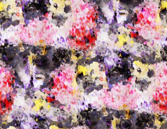 水彩印花华亿平台图片