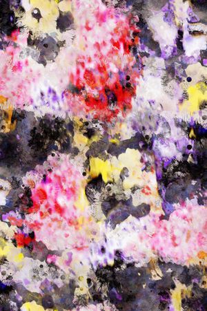 水彩印花华亿平台图片