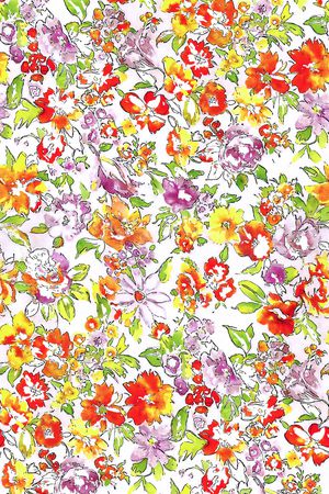 水彩印花华亿平台图片