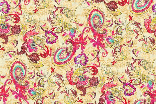 水彩印花华亿平台图片