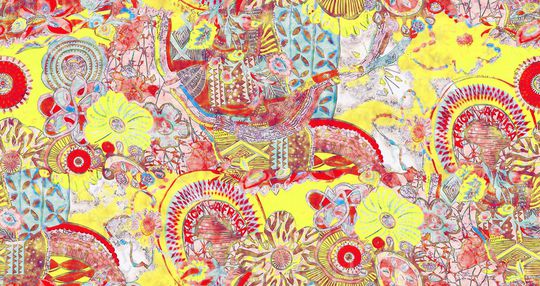 水彩印花华亿平台图片