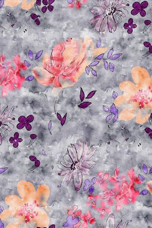 水彩印花华亿平台图片