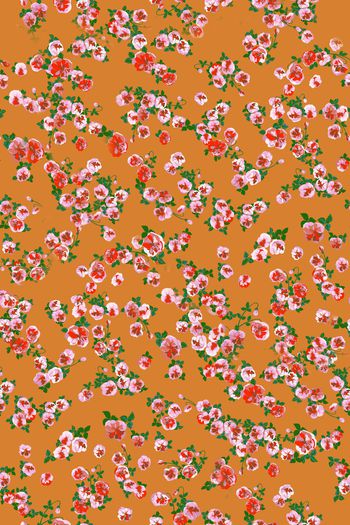 真丝印花华亿平台图片