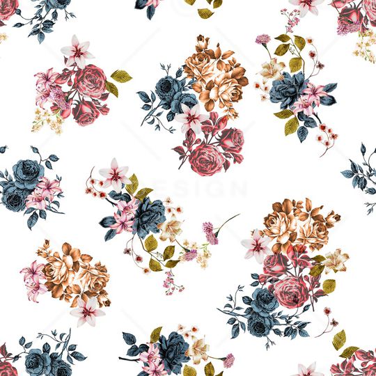 复古印花华亿平台图片