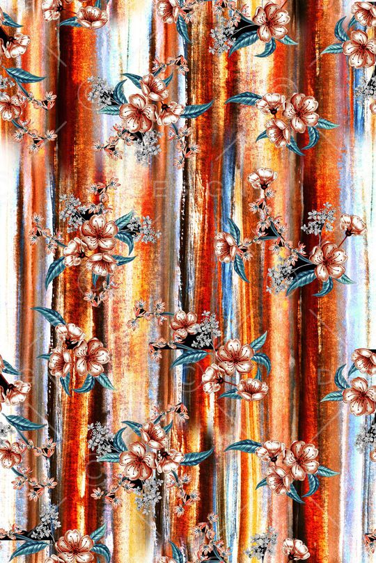 大牌风印花华亿平台图片