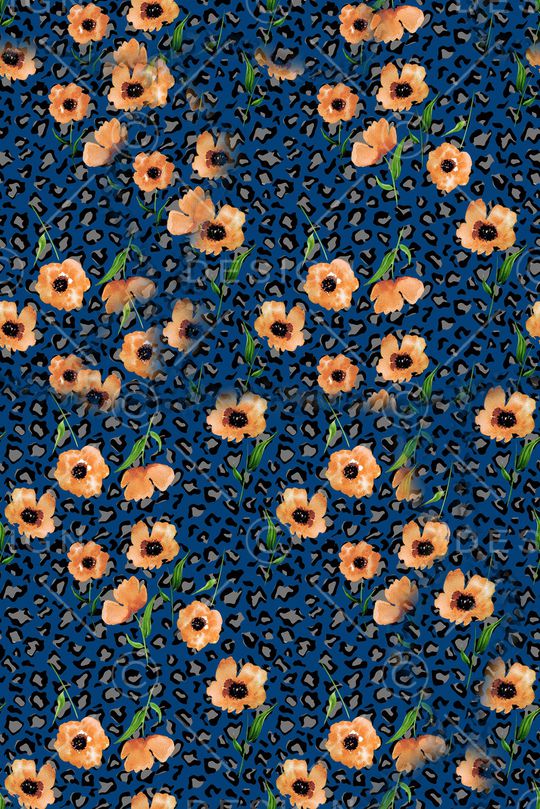 小碎花印花华亿平台图片