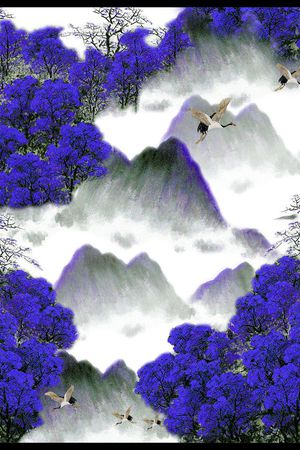 传统华亿平台印花华亿平台图片