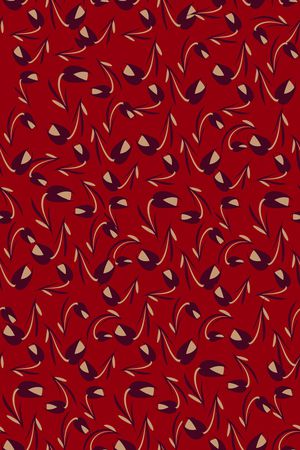 抽象花卉印花华亿平台图片