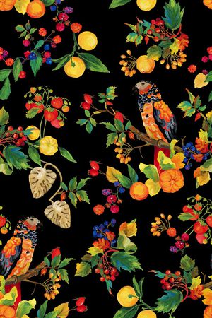 鸟印花华亿平台图片