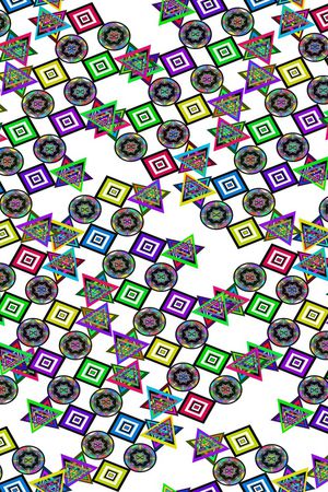 几何印花华亿平台图片