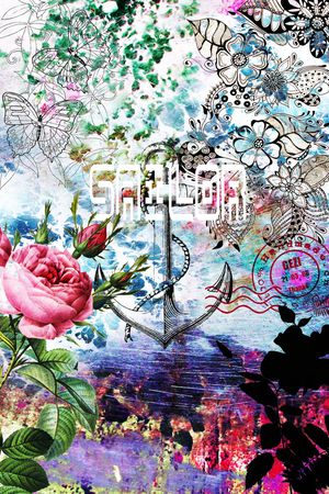 定位花印花华亿平台图片