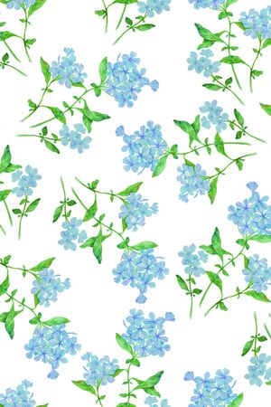 小蓝花印花华亿平台图片