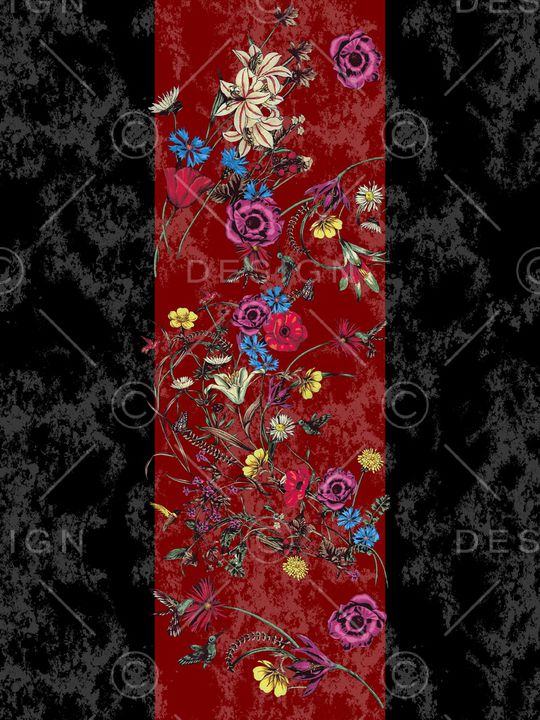 定位花印花华亿平台图片