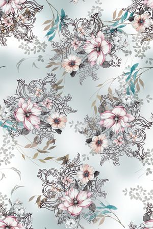 小碎花印花华亿平台图片