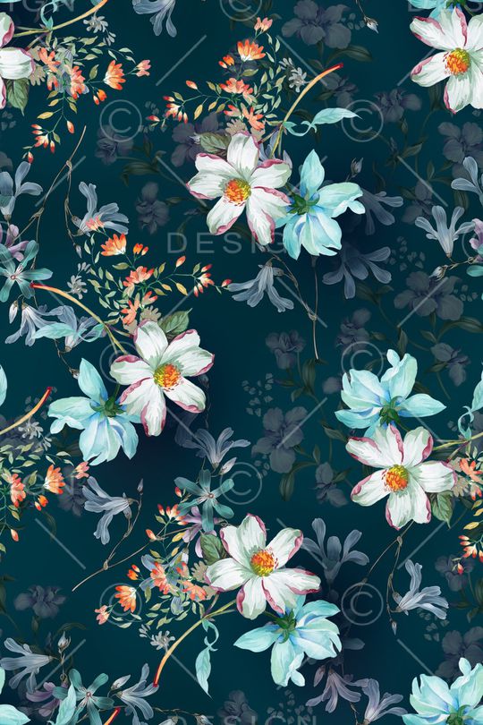 复古印花华亿平台图片