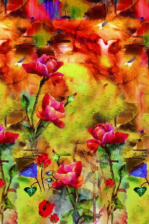 定位花印花华亿平台图片