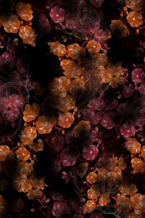 连衣裙印花华亿平台图片